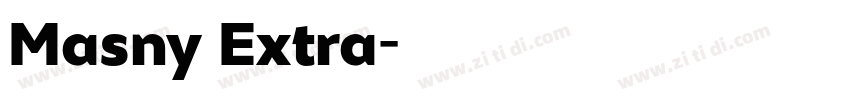 Masny Extra字体转换 Masny Extra字体转换